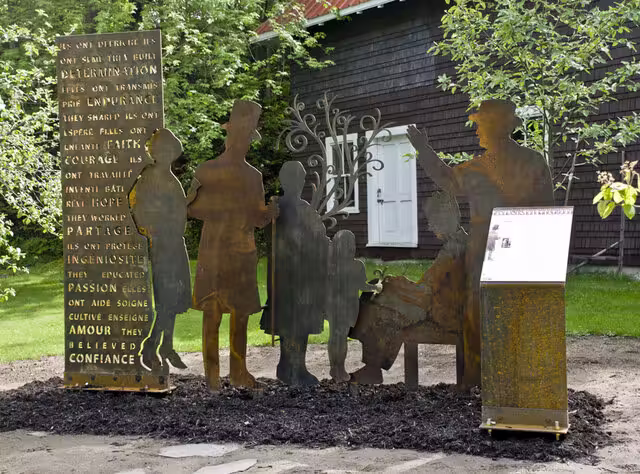 Jardin des pionniers&nbsp;&nbsp;&nbsp;&copy; MRC de Coaticook