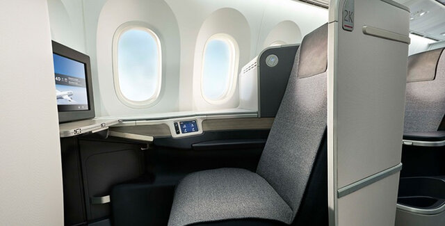 Air Canada - 787 - Classe affaires&nbsp;&nbsp;&nbsp;&copy; Air Canada