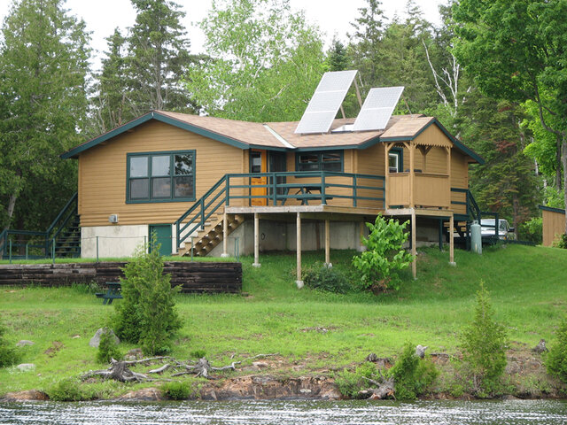 Hébergement chalet, Laurentides&nbsp;&nbsp;&nbsp;&copy; Kenauk Nature