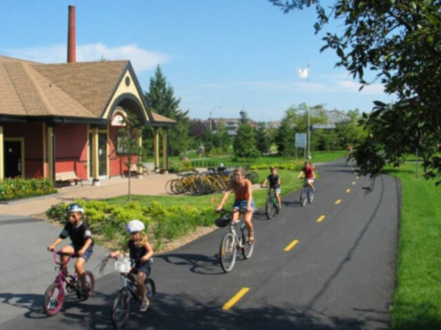 Extérieur - piste cyclable