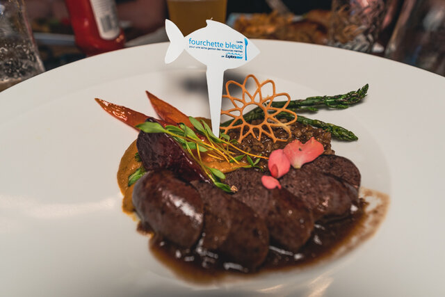 Saucisse de phoque, plat certifié Fourchette Bleue&nbsp;&nbsp;&nbsp;&copy; Tourisme Mauricie, J-G.Pothier