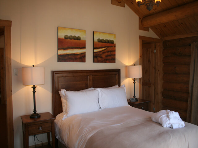 Chambre Queen&nbsp;&nbsp;&nbsp;&copy; Gestion Blueberry Lake