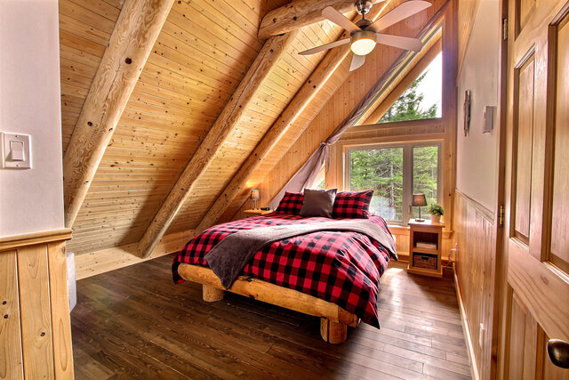 Les Vétérans - Chambre&nbsp;&nbsp;&nbsp;&copy; Au Chalet en Bois Rond