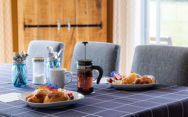 Déjeuner au gîte&nbsp;&nbsp;&nbsp;&copy; Go Xplore