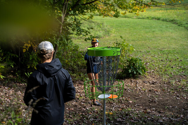 Disque golf&nbsp;&nbsp;&nbsp;&copy; Municipalité de L'Ange-Gardien