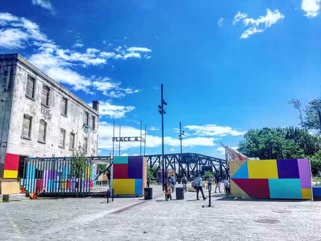 Les rues des Quartiers du Canal&nbsp;&nbsp;&nbsp;&copy; SDC - Les Quartiers du Canal