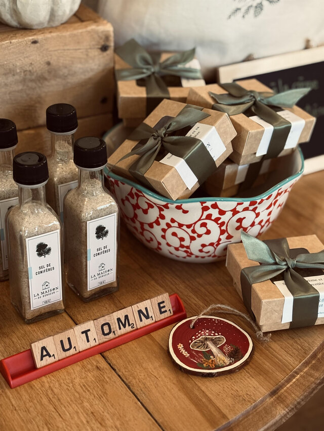 Produits à la boutique café de la maison du bonheur&nbsp;&nbsp;&nbsp;&copy; La maison du bonheur