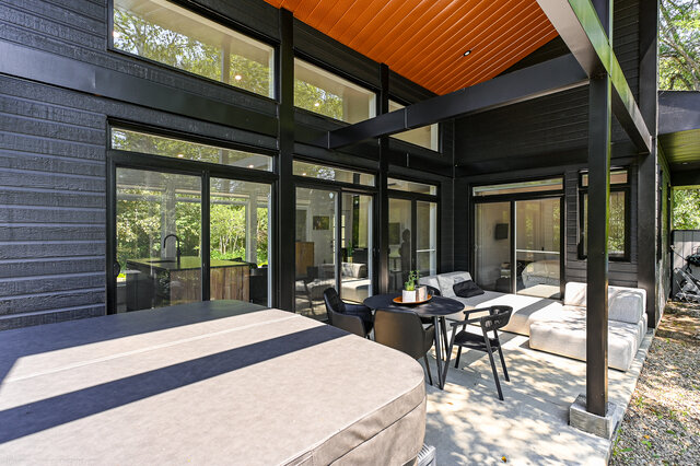 Terrasse&nbsp;&nbsp;&nbsp;&copy; F.Côté
