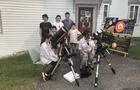 Séance d'observation en direct-selon la météo astro du moment&nbsp;&nbsp;&nbsp;&copy; Corporation entre Ciel et Marée de Montmagny