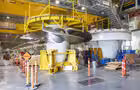 Nouvelle turbine en cours d'installation&nbsp;&nbsp;&nbsp;&copy; Hydro-Québec