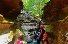 Canyoning, Saguenay-Lac-St-Jean&nbsp;&nbsp;&nbsp;&copy; H2O Expédition et Aventure