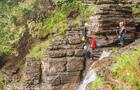 Canyoning Chute Jean Larose, Québec&nbsp;&nbsp;&nbsp;&copy; Michel Lévesque