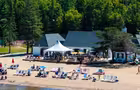 Plage du lac Tremblant&nbsp;&nbsp;&nbsp;&copy; Station Mont Tremblant