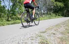 cycliste sur la Vagabonde