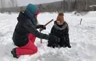 Pêche sur glace (pêche blanche)&nbsp;&nbsp;&nbsp;&copy; Parc Découverte Nature