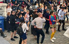 Danse latine au parvis&nbsp;&nbsp;&nbsp;&copy; C.Caron