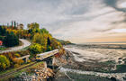 vue avec fleuve&nbsp;&nbsp;&nbsp;&copy; C.Perron