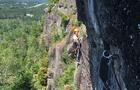 Via ferrata avec vue, Laurentides&nbsp;&nbsp;&nbsp;&copy; Tyroparc