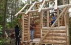 Construction en bois rond&nbsp;&nbsp;&nbsp;&copy; Bois Rond Expérience