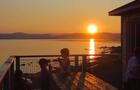 Coucher de soleil sur la Baie&nbsp;&nbsp;&nbsp;&copy; Club nautique de New Richmond inc.