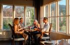 Salle à manger&nbsp;&nbsp;&nbsp;&copy; Hôtel Château-Bromont