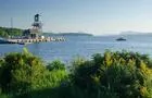 Vue sur le lac Memphrémagog&nbsp;&nbsp;&nbsp;&copy; Bistro Kóz