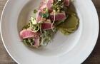 Café Le Petit Flore - Tataki de thon&nbsp;&nbsp;&nbsp;&copy; Café Le Petit Flore