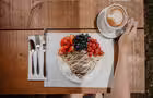 La crêpe aux trois fruits&nbsp;&nbsp;&nbsp;&copy; D.Vachon