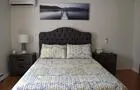 Chambre grand lit avec cuisinette&nbsp;&nbsp;&nbsp;&copy; Motel de l'Anse