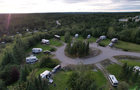 Grands terrains du Camping Radisson&nbsp;&nbsp;&nbsp;&copy; Localité de Radisson