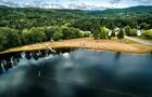 Lac et plage&nbsp;&nbsp;&nbsp;&copy; Genevrier