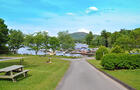 chemin accès camping et lac&nbsp;&nbsp;&nbsp;&copy; Camping Normand