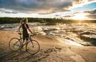 Vélo et coucher de soleil&nbsp;&nbsp;&nbsp;&copy; Laurent Silvani Photographie 2019