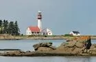 Vue sur le phare de Métis