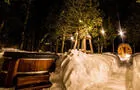 Zone spa en hiver