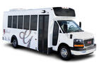 Minibus de luxe 21 passagers&nbsp;&nbsp;&nbsp;&copy; Autobus Galland Ltée.