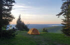 Camping au sommet&nbsp;&nbsp;&nbsp;&copy; Mont Sutton