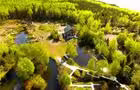 Magnifique terrain avec accès au fleuve Saint-Laurent&nbsp;&nbsp;&nbsp;&copy; Chalets BSL