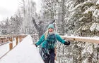 Hiver sur le Sentier des cimes&nbsp;&nbsp;&nbsp;&copy; Daniel Desmarais