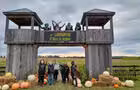 Labyrinthe à l'Halloween