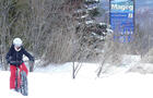 Sur la piste La Montagnarde&nbsp;&nbsp;&nbsp;&copy; G.Duquette