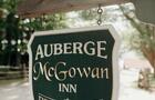 Enseigne du restaurant de l'Auberge McGowan&nbsp;&nbsp;&nbsp;&copy; Catherine Giroux