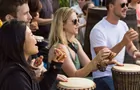 Festival AfroMonde - Atelier de percussion&nbsp;&nbsp;&nbsp;&copy; Kaji