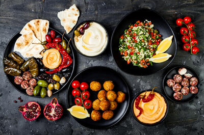Mediterranean and middle eastern cuisine