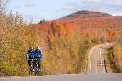 Du lac au mont Mégantic / Vélo