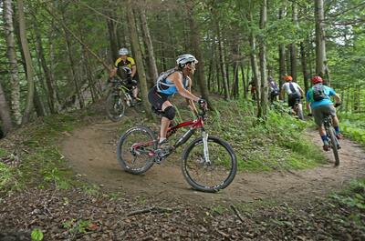 Parc de la Gorge de Coaticook / Vélo de montagne