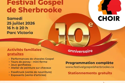SHERBROOKE GOSPEL FESTIVAL – 10th ANNIVERSARY EDITION
