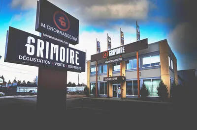 Microbrasserie Le Grimoire – Usine de fabrication