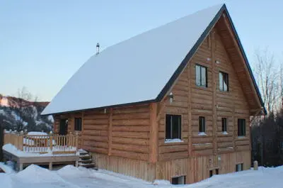 CHALET BOIS DE COEUR