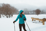 Ski de fond au parc équestre olympique&nbsp;&nbsp;&nbsp;&copy; Parc des Sommets Bromont